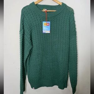 LEGO x Target Green Sweater 2021